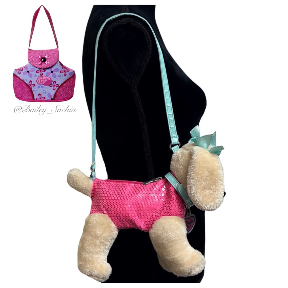 Poochie & Co. Plush Dog Purse